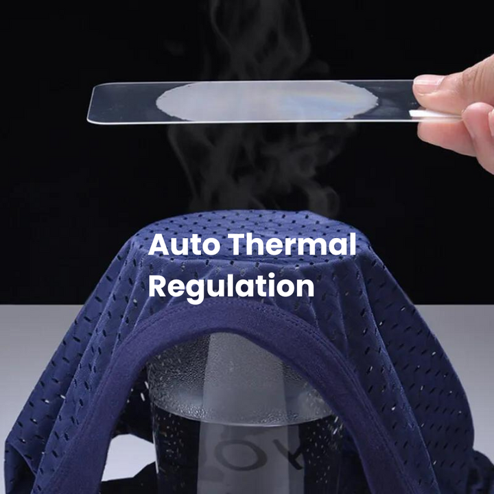 "Comfortabele BambooLux boxershorts van bamboe viscose en biologisch katoen, in zwart, grijs en marineblauw."