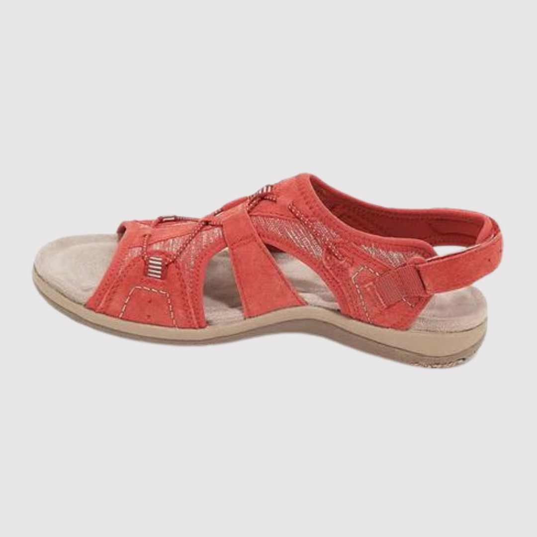Dames sandalen met geavanceerde ondersteunende zool voor maximaal voetcomfort, ideaal voor lange dagen.