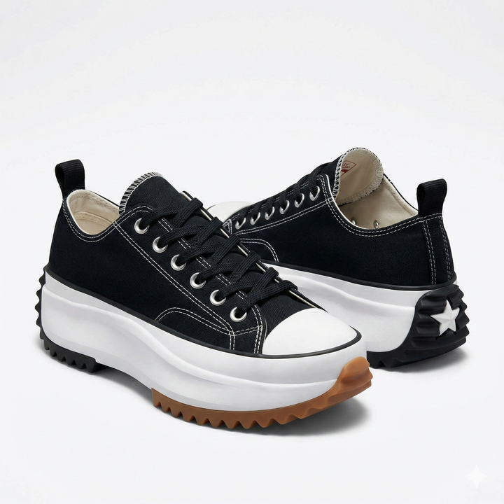 Stijlvolle dames sneaker, ideaal bij hielspoor en platvoeten; biedt optimale ondersteuning en demping.