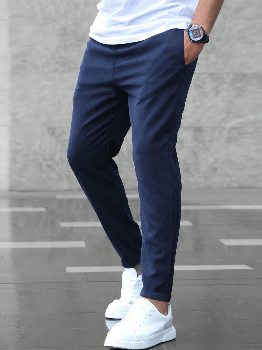 Heren stretchbroek, comfortabel en veelzijdig voor actieve mannen. Ideaal voor casual en reizen.