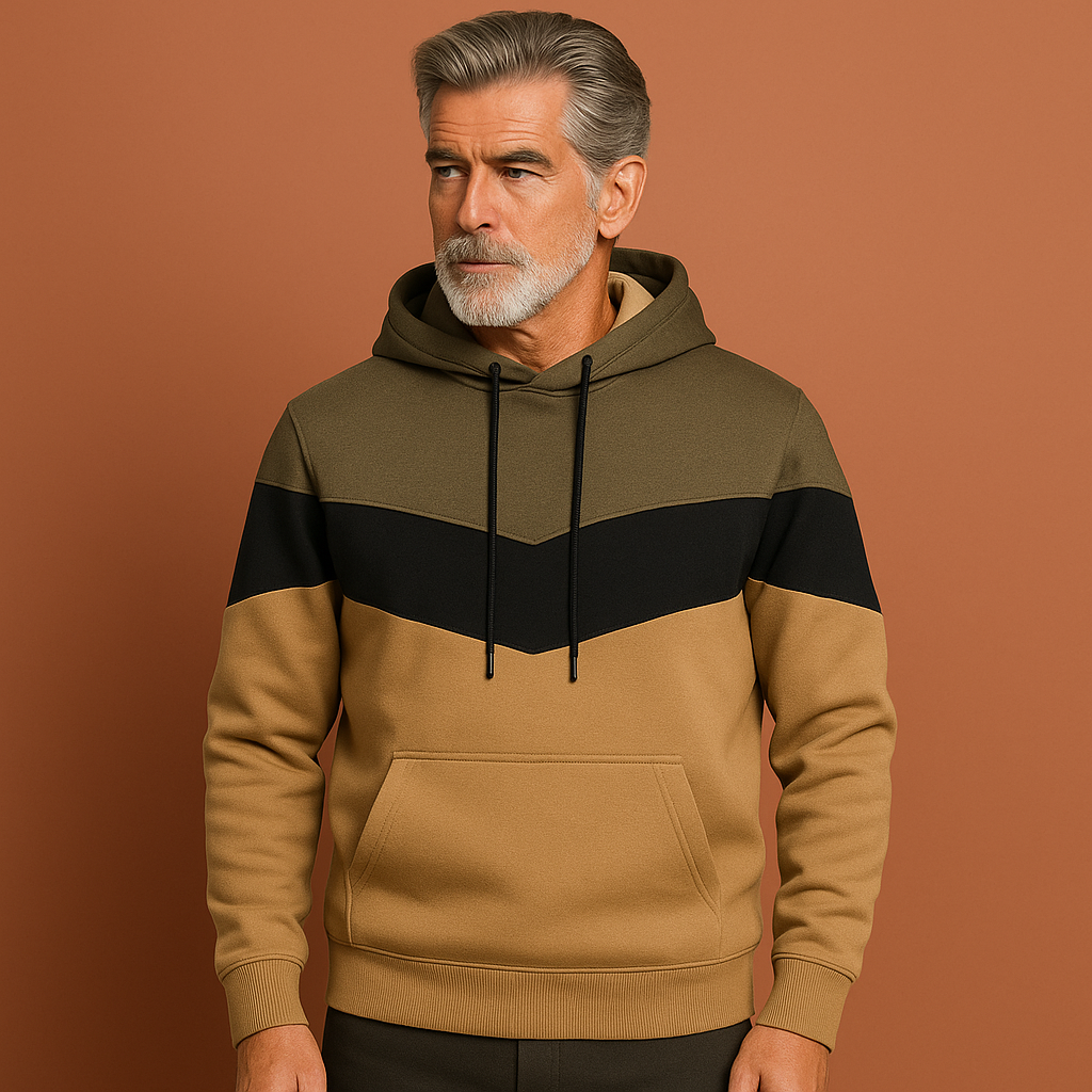 Nette witte heren hoodie, zacht sweatshirt met capuchon voor alle seizoenen en dagelijks comfort.