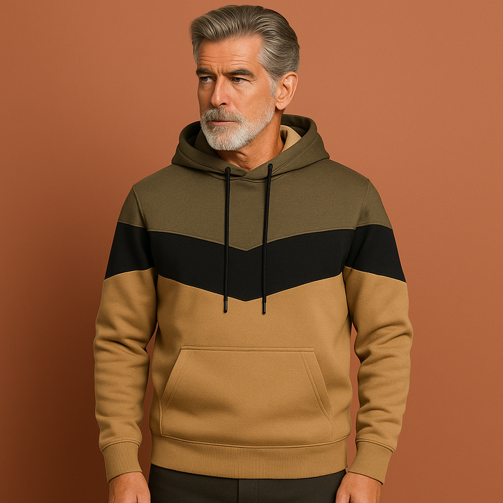 Nette witte heren hoodie, zacht sweatshirt met capuchon voor alle seizoenen en dagelijks comfort.