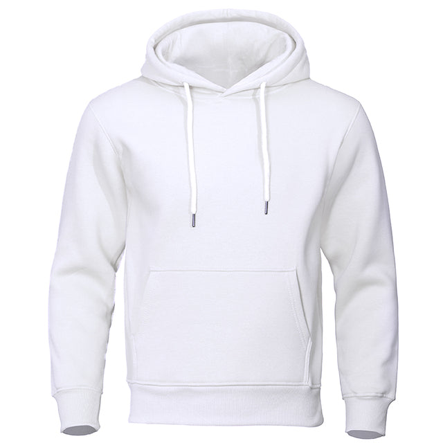 Comfortabele casual heren hoodie met capuchon, perfecte relaxkleding.