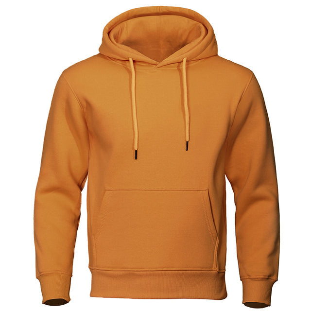 Heren hoodie met capuchon voor herfst en winter, warm en comfortabel.