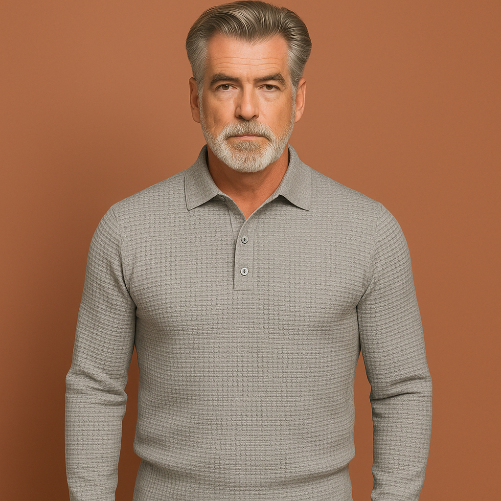 Comfortabele heren polotrui met stijlvolle kraag, ideaal voor casual en dagelijks gebruik.