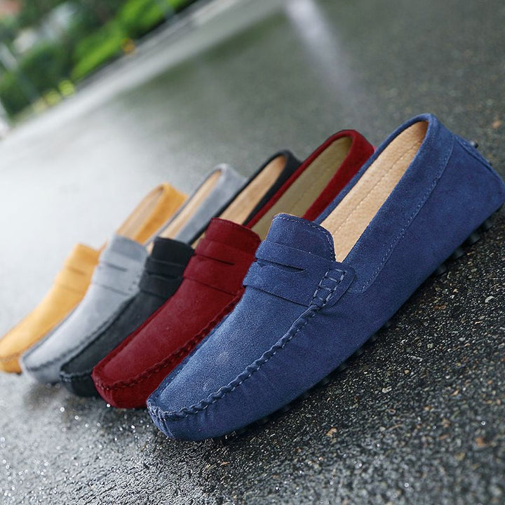 Chique heren instappers, hoogwaardig materiaal; perfecte, veelzijdige casualschoenen voor een stijlvolle herenmode.