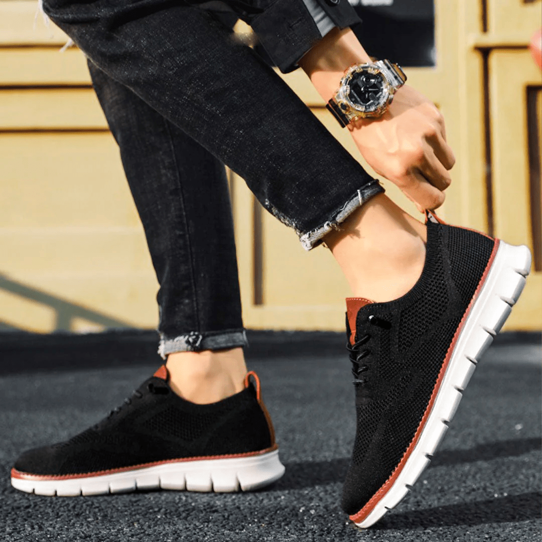 Comfortabele wandelschoenen voor heren met flexibele zool en duurzaam design, perfect voor dagelijkse avonturen.