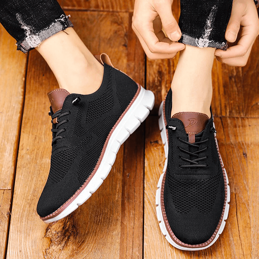 Veelzijdige herenschoenen met flexibele zool, stijlvol en comfortabel in diverse kleuren voor elke man.