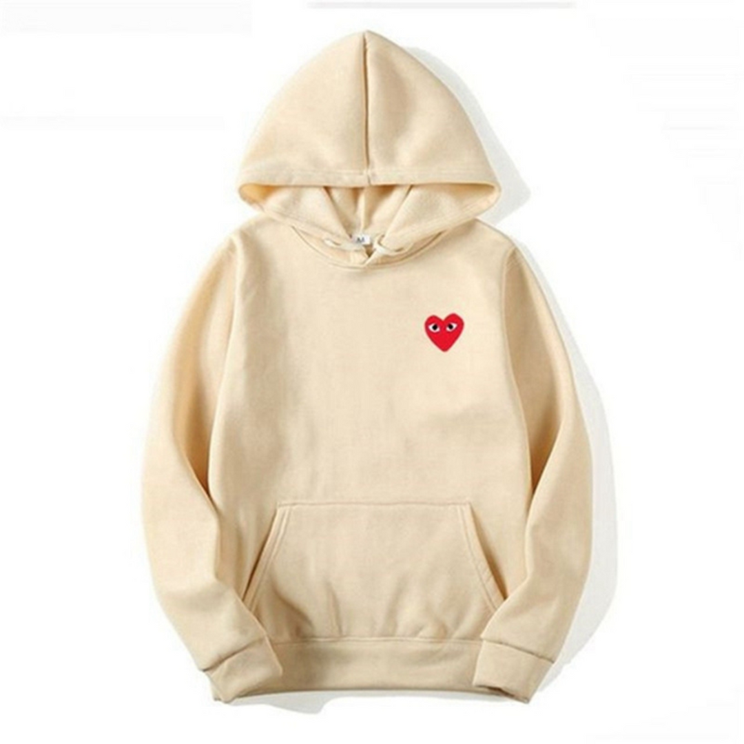Zacht aanvoelende unisex hoodie met capuchon, perfect voor een relaxte en stijlvolle look.