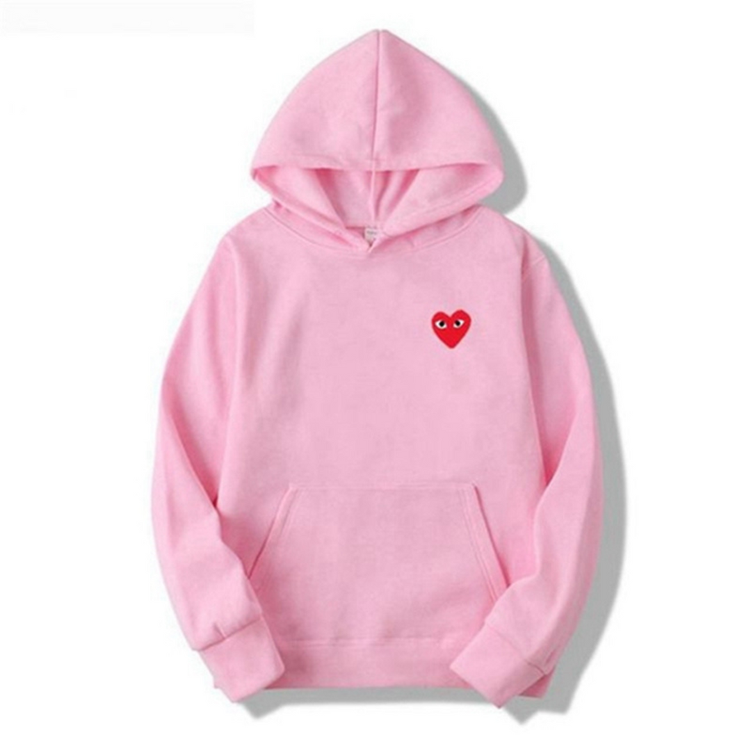 Warme unisex trui met capuchon, ideaal voor de koudere dagen, comfortabel voor iedereen.