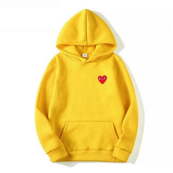 Veelzijdige unisex hoodie, geschikt voor zowel mannen als vrouwen, combineert comfort met stijl.