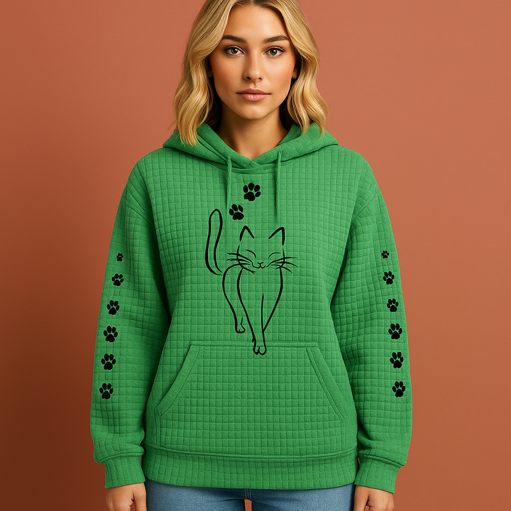 Ultiem comfort: warme dames hoodie, zacht en knus. De perfecte casual trui voor koude herfst- en winterdagen.