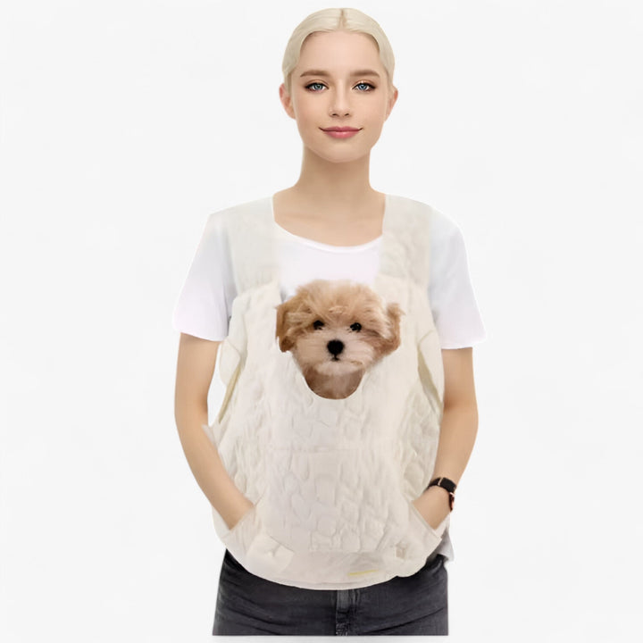 "ComfortPaws huisdier draagtas, ruim, waterdicht, blauw, ergonomisch voor katten en kleine honden tot 10 kg"