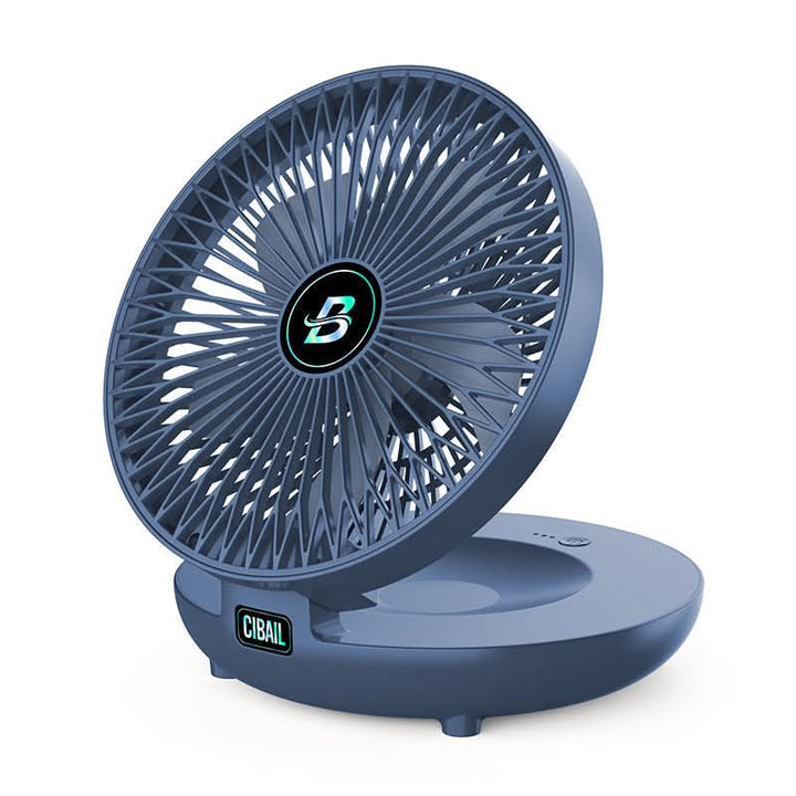 Handige draagbare USB ventilator, makkelijk oplaadbaar. Biedt instant koeling tijdens warme zomerdagen.
