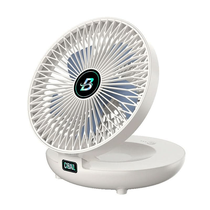 Draagbare USB oplaadbare handheld ventilator voor persoonlijke koeling. Compact en essentieel voor zomer & reizen.