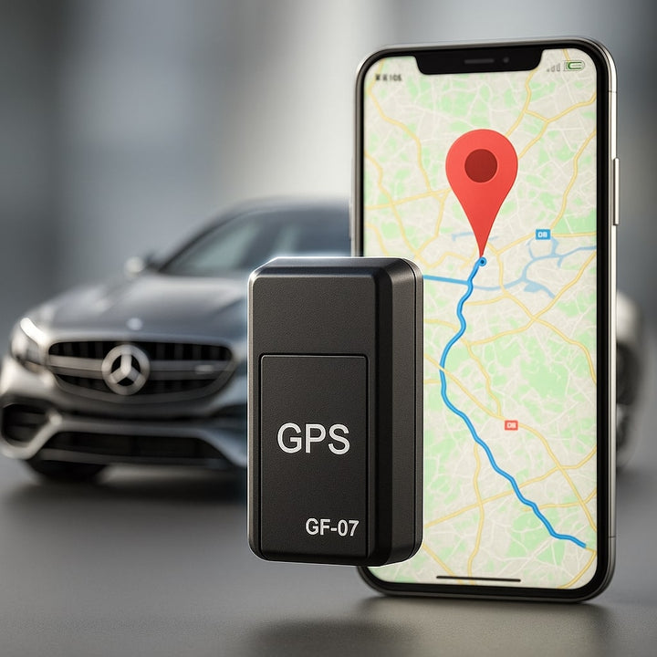 Compacte GPS tracker voor voertuigen, realtime locatiebepaling zonder abonnement. Ideaal voor auto beveiliging.