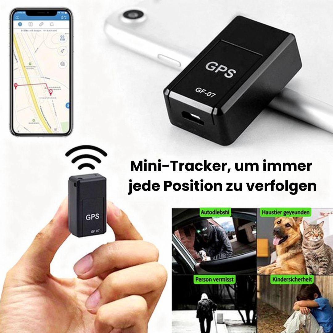 Mini GPS tracker voertuig, discreet ontwerp voor verborgen auto beveiliging. Realtime tracking, compact model.