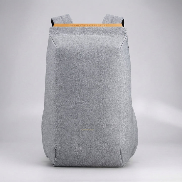 Compacte FlexPorter laptoprugzak 15 inch, speciaal voor heren, met handige vakken voor geordend reizen & werk.