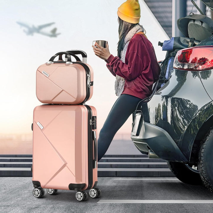 Compacte JetTrek reisset, perfect als handbagage koffer voor al je vliegreizen en weekendjes weg.