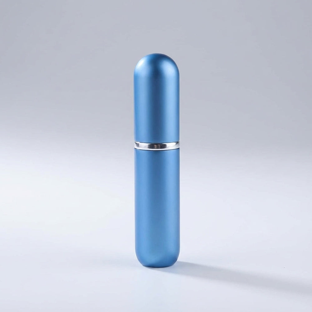 Draagbare PocketMist parfumverstuiver van aluminium, eenvoudig navulbaar. Perfect voor onderweg en luxe geuren.