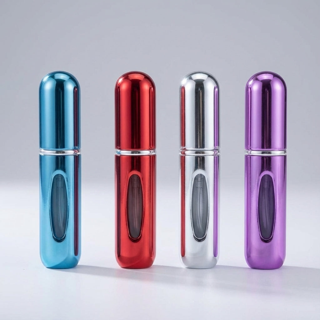 PocketMist compacte parfumverstuiver, navulbaar en lekvrij. Handig voor reizen, sport of een avondje uit.