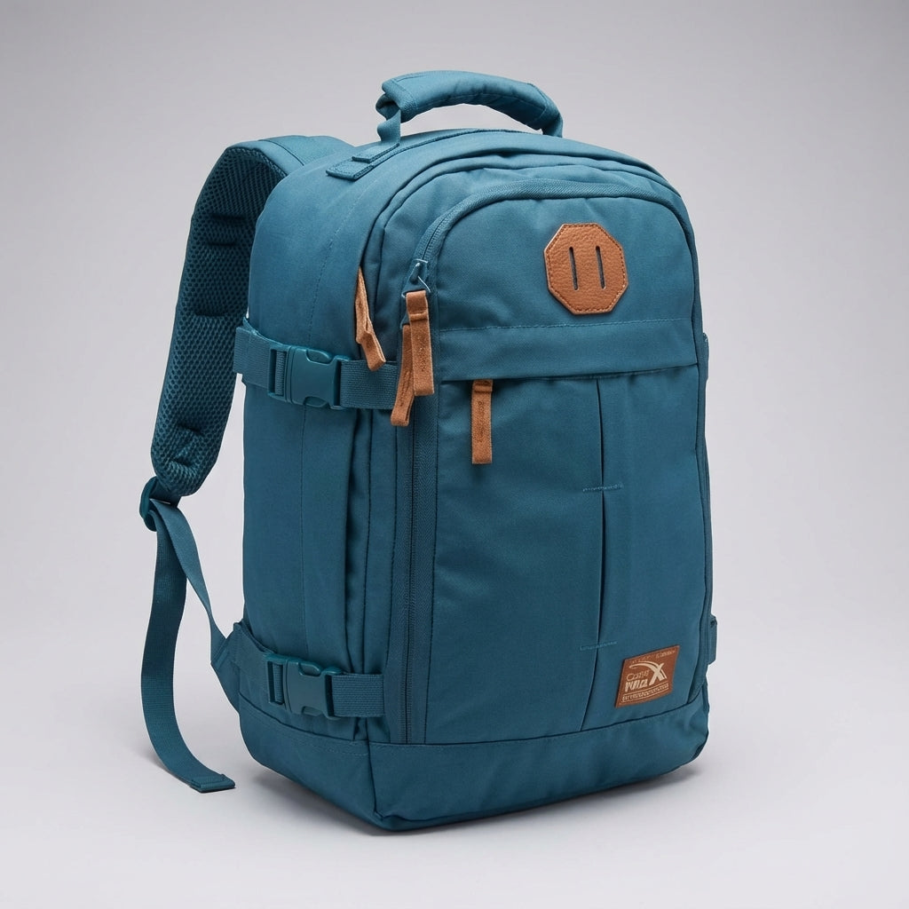 NomadLite 30L reisrugzak, een must-have voor elke reiziger, compact en lichtgewicht voor onder de vliegtuigstoel.