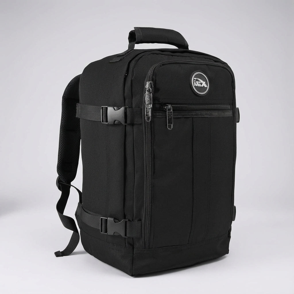 NomadLite compacte daypack 30L, veelzijdige reisrugzak, voldoet aan handbagage-eisen voor het vliegtuig.