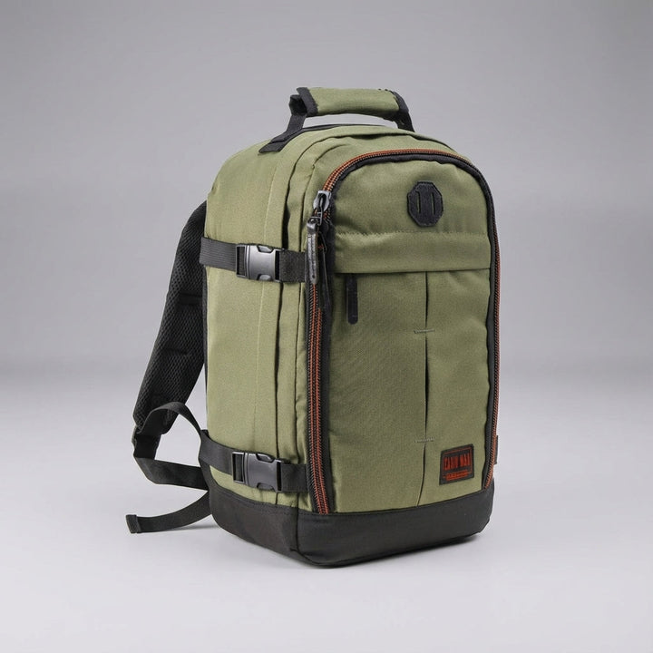 NomadLite 30 liter compacte rugzak, optimale handbagage voor vliegtuigreizen, met snelle toegang tot spullen.