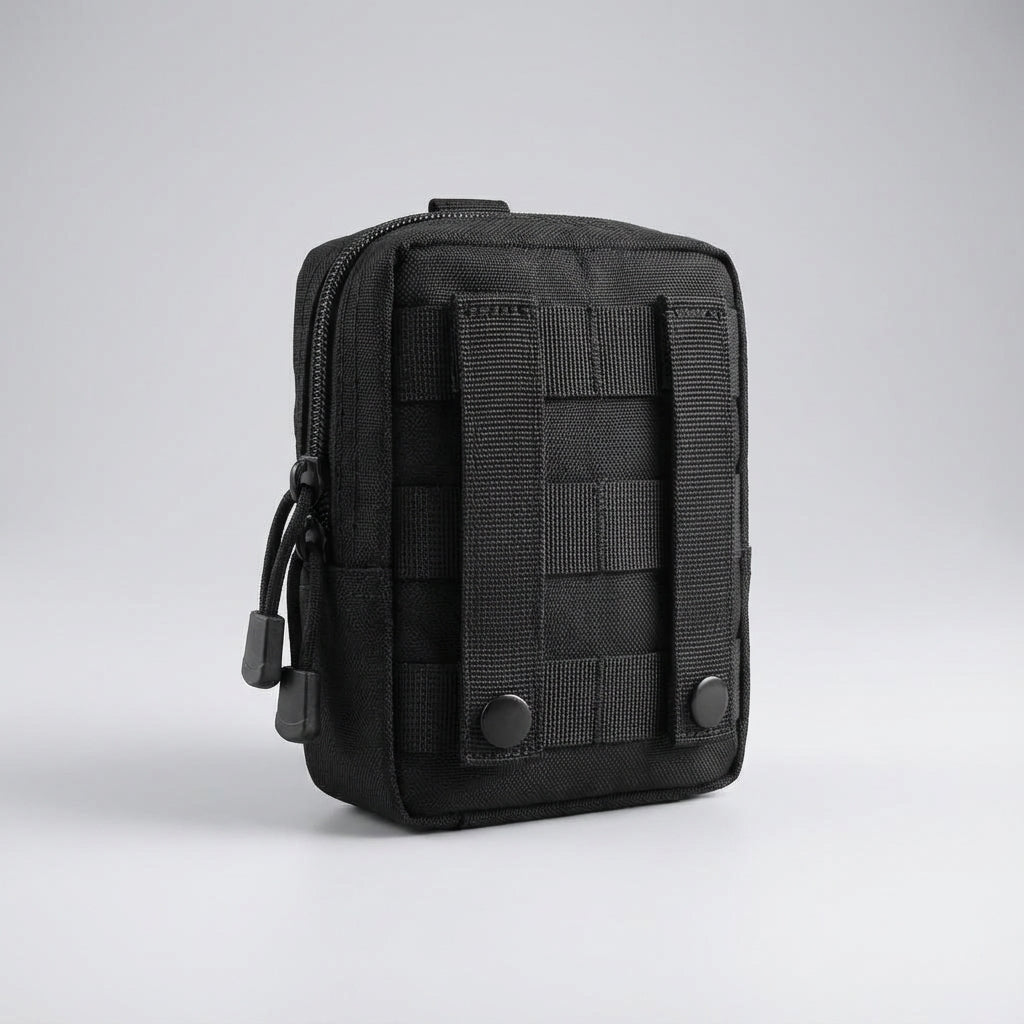 Tactische MOLLE riemtas voor outdoor avonturen, universeel en compact voor het veilig opbergen van accessoires.