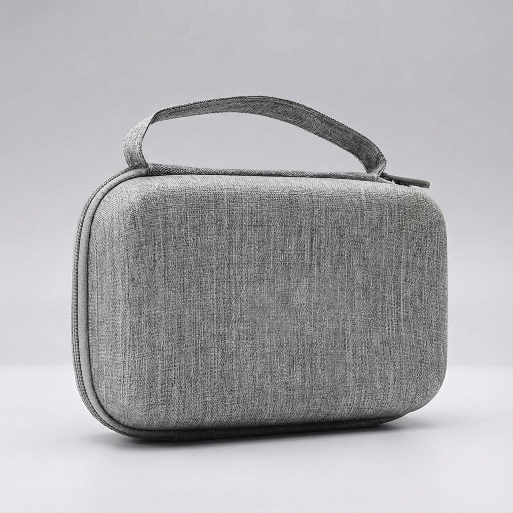 Stijlvolle reis organiser voor elektronica. Deze compacte opbergtas houdt je kabels en accessoires netjes op reis.