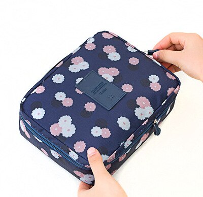 Beschermende waterdichte make-up opbergtas, compact en ideaal voor dames reizen en cosmetica.