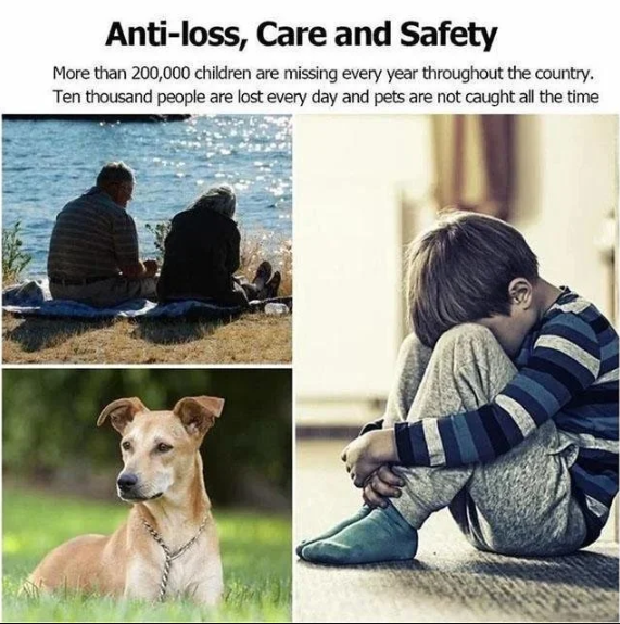 "Compacte zwarte magnetische mini GPS tracker voor onopvallende beveiliging met wereldwijde dekking, eenvoudig te bevestigen.