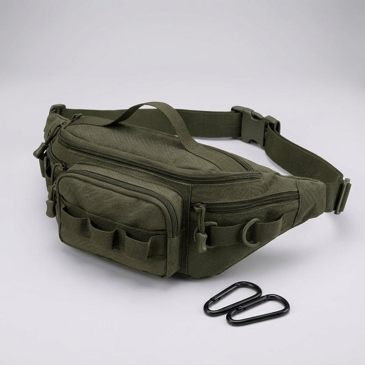 Robuuste tactische heuptas RangerPack voor mannen en vrouwen, perfect voor outdoor en dagelijks gebruik.
