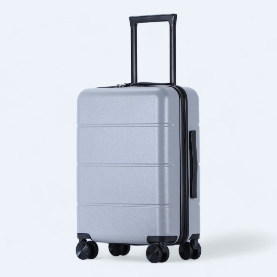 Harde koffer Atlas Explorer, medium formaat, 4 wielen, cijferslot.