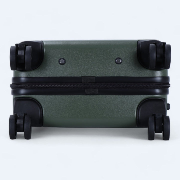 Handige harde reisbagage set met 4 soepele wielen, de Atlas Explorer collectie.
