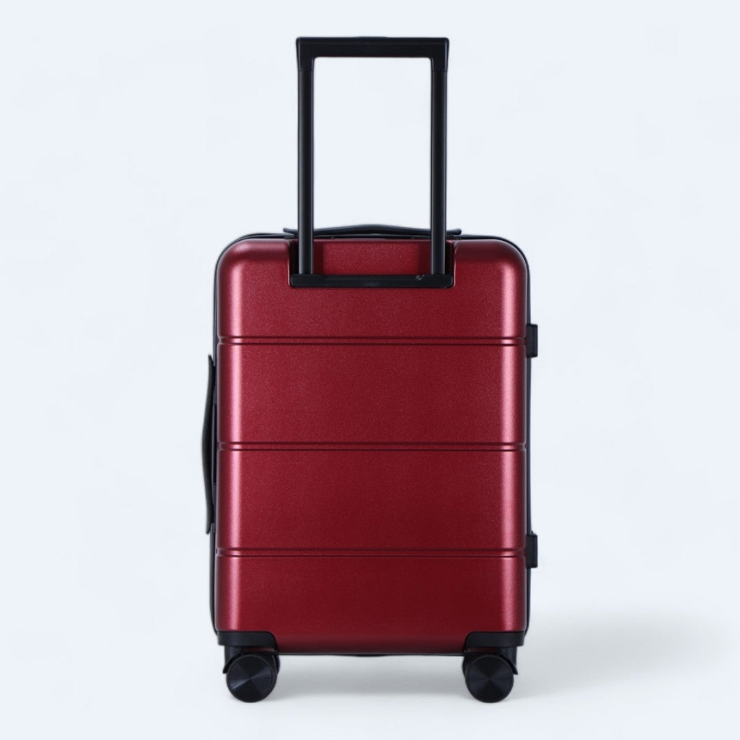 Hoogwaardige Atlas Explorer hardcase kofferset, ideaal voor zakelijke trips.