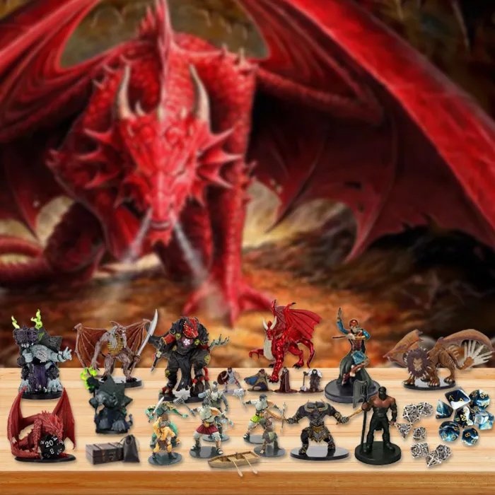 Een must-have voor D&D verzamelaars: adventskalender met exclusieve Dungeons & Dragons kerst ornamenten.