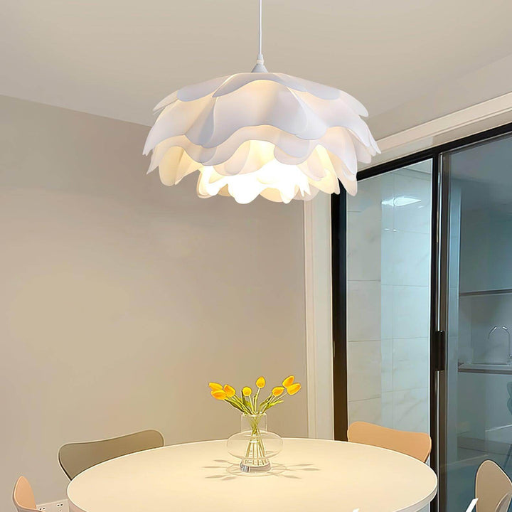Bloemvormige Hanglamp - Witte Hanglamp
