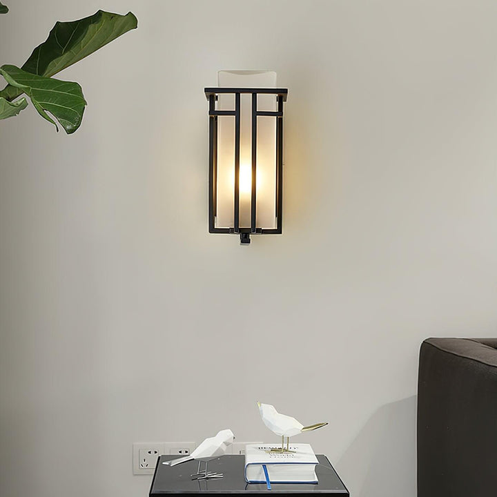 Buiten Wandlamp - IJzer & Glas