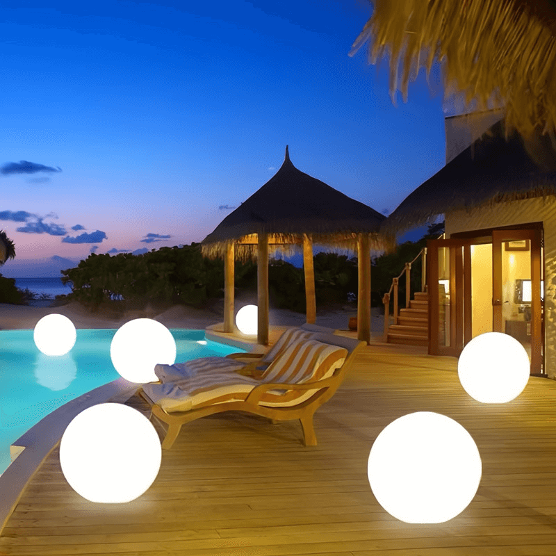 Bolvormige Tuinlamp op Zonne-energie