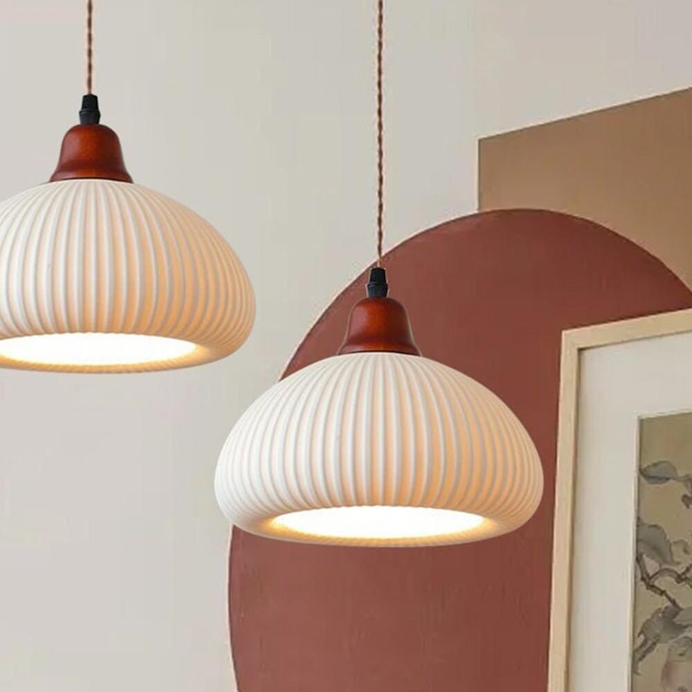 Stijlvolle Keramische Hanglamp - Rustiek Design