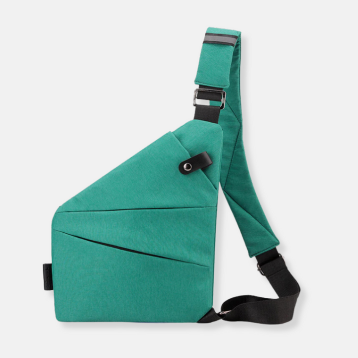 Dames reistas met RFID bescherming, veilige anti-diefstal crossbody voor paspoort en portemonnee.