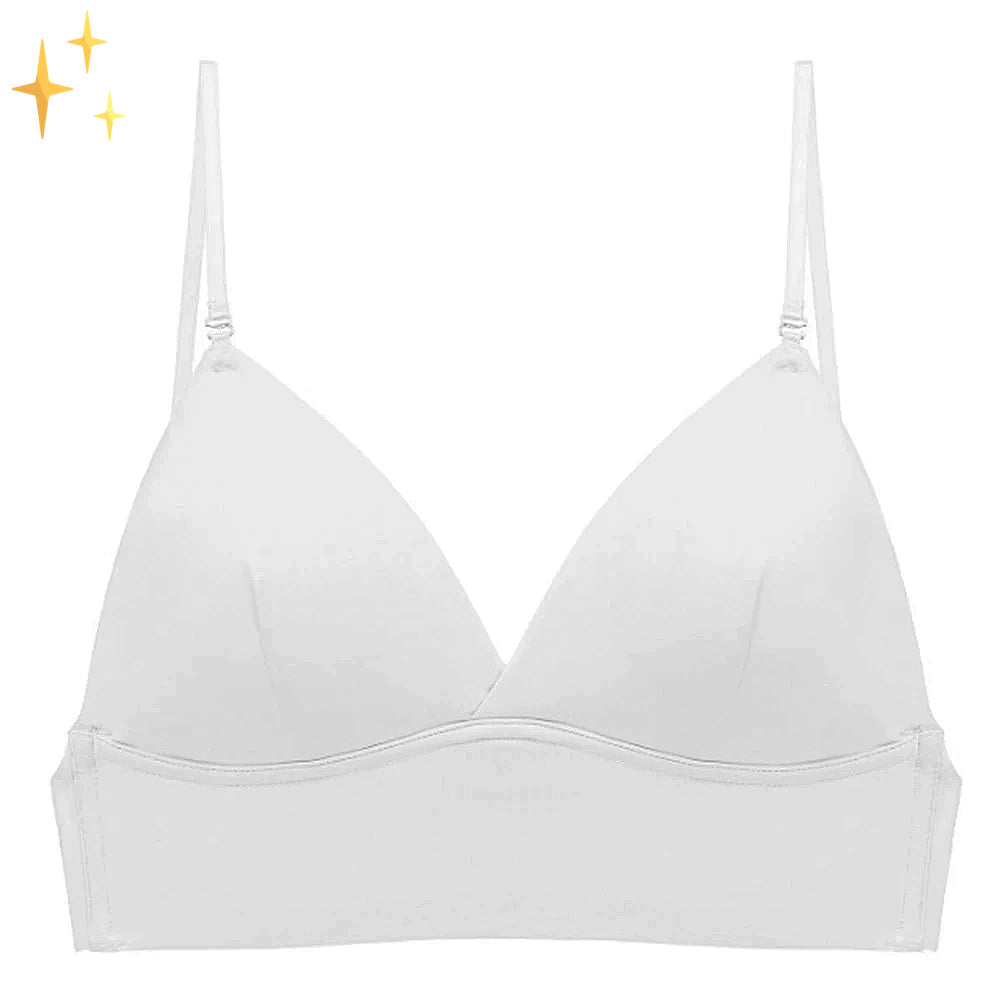 Hoogwaardige lingerie: dames bh met lage rug, uitneembare vulling en verstelbare pasvorm voor comfort.