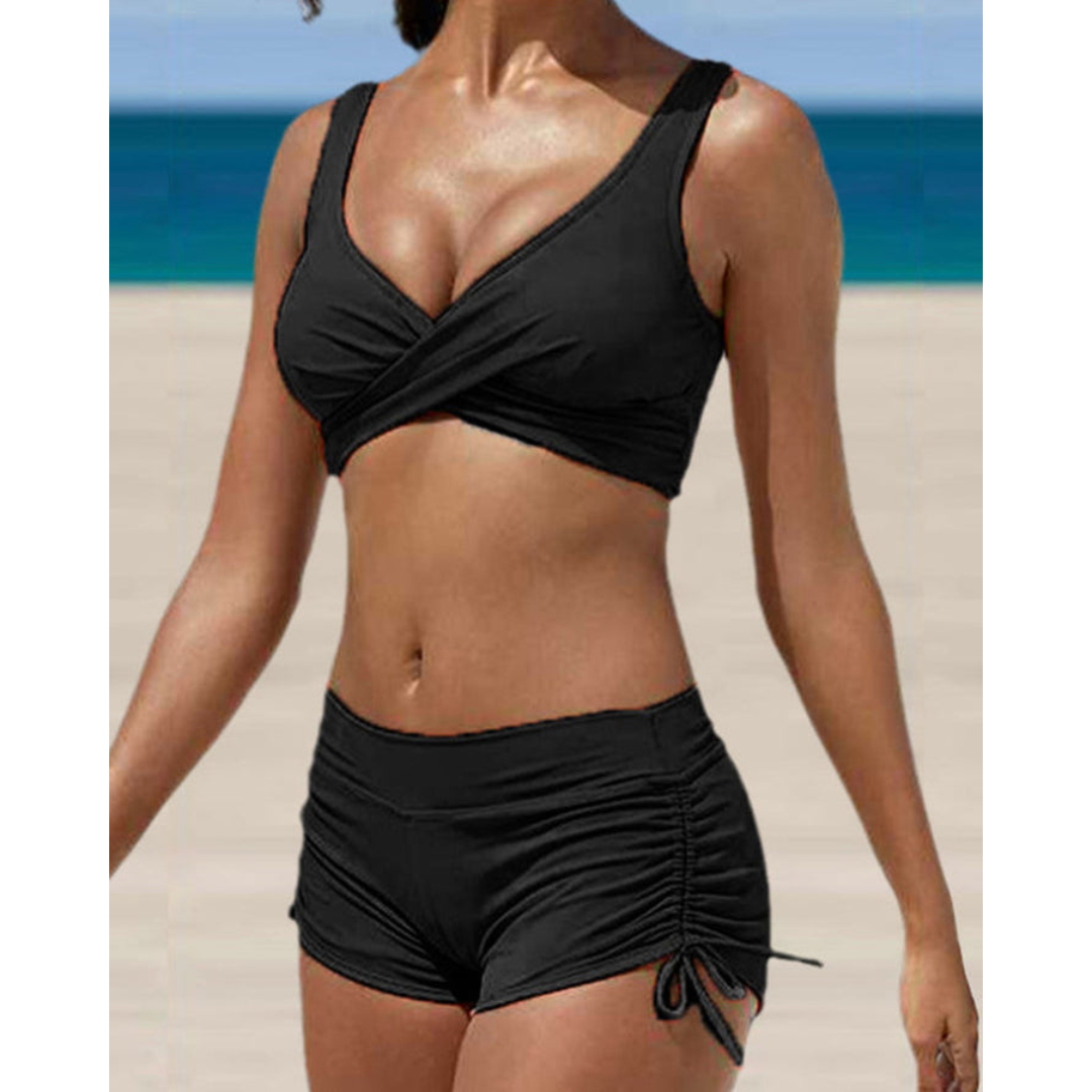 "Dames bikini in trendy kleuren, corrigerend met flatterende pasvorm, comfortabele bandjes voor zomerse strandlook."