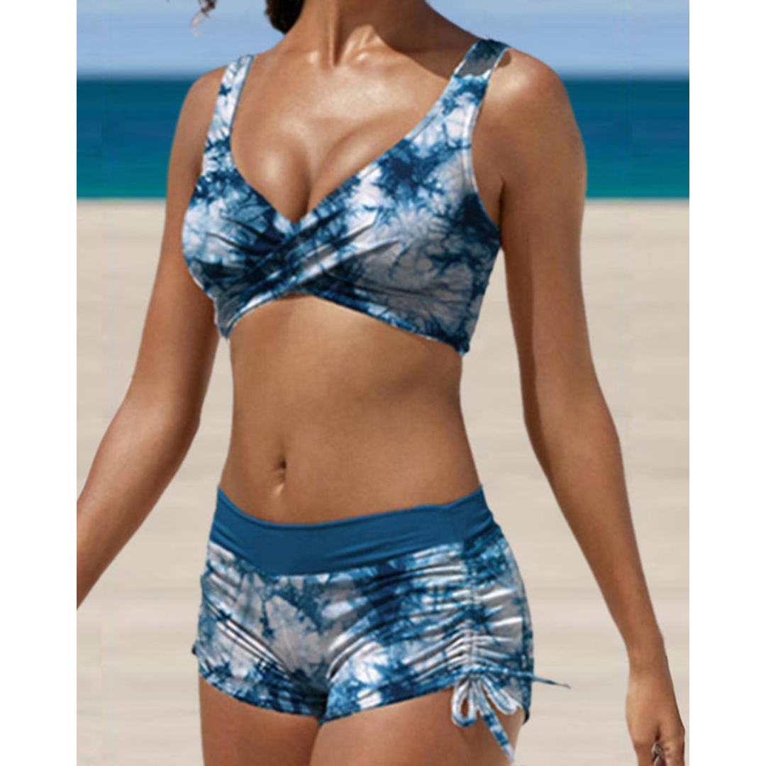 "Dames bikini in trendy kleuren, corrigerend met flatterende pasvorm, comfortabele bandjes voor zomerse strandlook."