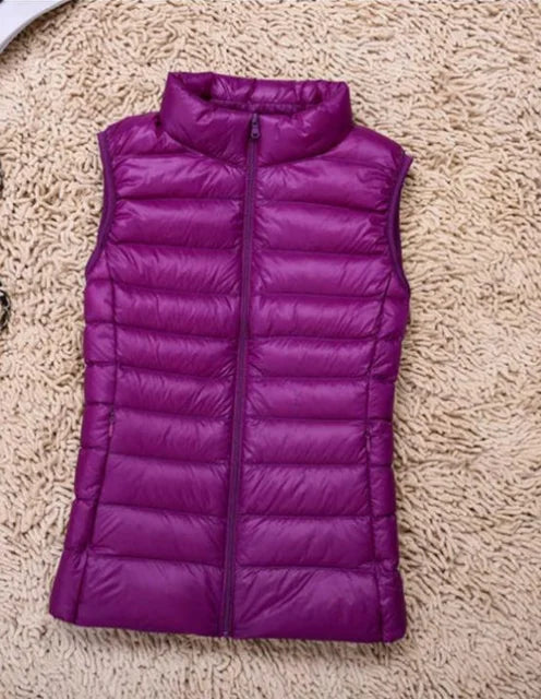 Casual en sportieve dames bodywarmer, winddicht en comfortabel, de perfecte bovenkleding.