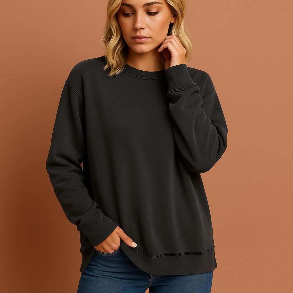 Dames sweatshirt met relaxte pasvorm voor ultiem comfort. Modieuze casual trui, perfect voor elke dag.