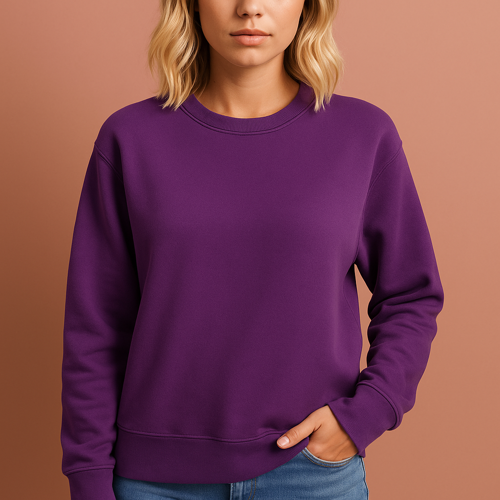 Stijlvol dames sweatshirt, combineert comfort met een tijdloze look. Ideaal voor een casual outfit.