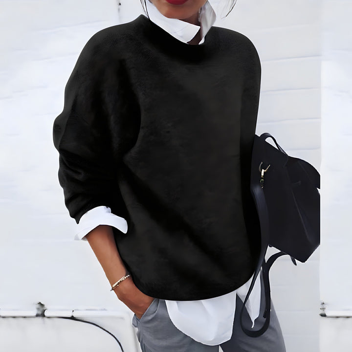 Stijlvolle dames trui in diverse kleuren, perfect voor herfst en winter. Veelzijdig en comfortabel.