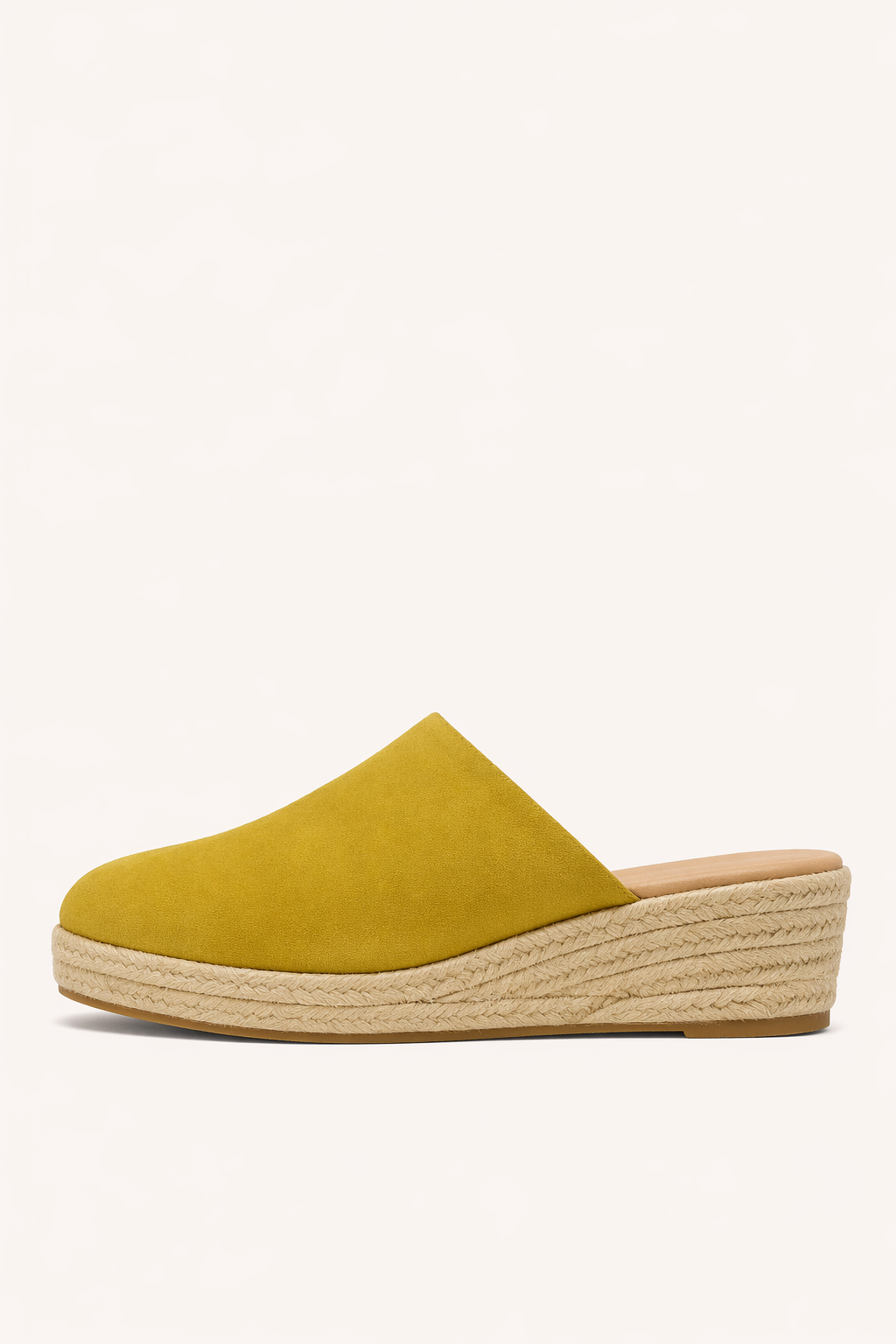 Casual dames plateauklompen, perfect als zomerschoenen met open achterkant.